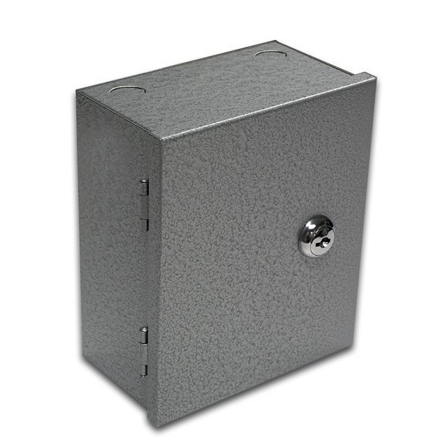 SB854 6"x7.5"x3.5" Wall Mount Electrical Locking Enclosure